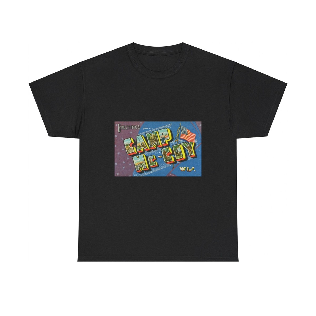 Greetings from Camp Mc Coy Wis (Greeting Postcards) T-Shirt | eBay