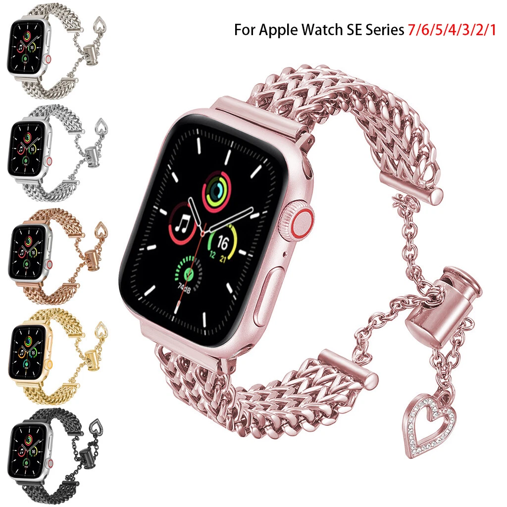 Bracelet pour Apple Watch 40mm - Bracelet en or pour Apple Watch Series SE  40mm 