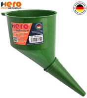 Hero Trichter EinfüLltrichter Stabil Kunststoff Benzintrichter Sieb GrüN