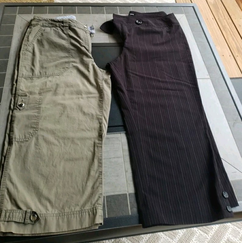 2 Pairs Of Capris-Style & Co. And Van Heusen Size 10