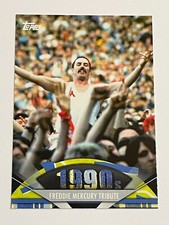 2011 Topps American Pie 1990's #166 - Freddie Mercury Tribute
