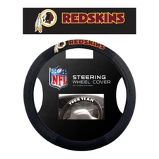 Washington Redskins Poly Suede Steering Wheel Cover [NEW] NFL Car Truck Mesh