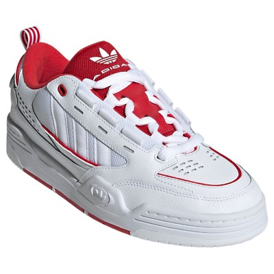 Adidas Originali UOMO ADI2000 le Scarpe da Tennis Bianco Rosso 00S