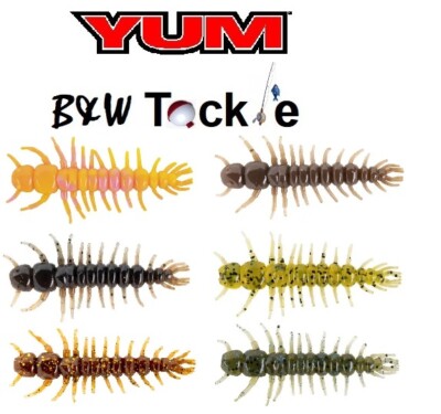 YUM Hellgrammite 3in pk 12 Color Choices FREE Shipping