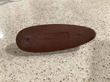 Vintage Rifle/Shotgun Butt Stock Recoil Pad-Pachmayr-Approx 4 3/4 x 1 3/4 x 1/2”