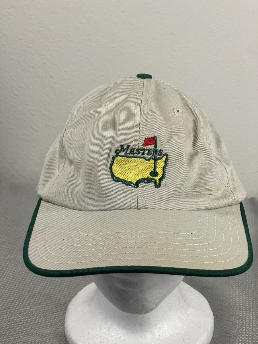 Casquette Masters PGA American Needle - Beige Réglable - NEUVE Avec étiquettes