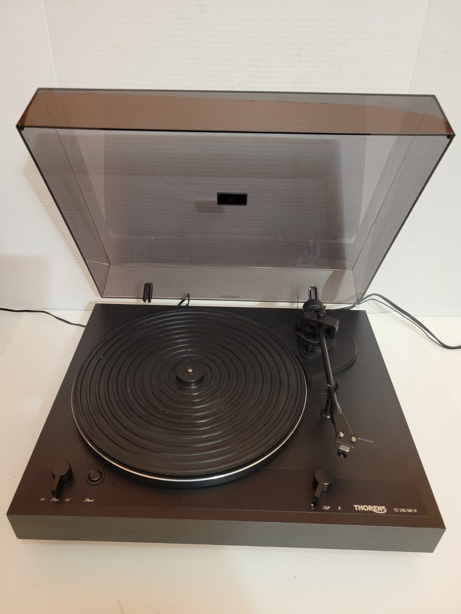 Thorens TD 280 MK IV High-End 2 Speed Belt-Drive Turntable