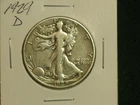 1929-D  Sharp Walking Liberty Half Dollar      - COMBINED SHIPPING    (AF2)