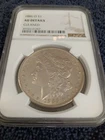 1886-O Morgan dollar, NGC AU details