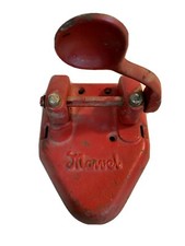Vintage Red Cast Iron Marvel Model Two Hole Punch Wilson Jones Co Made in USA