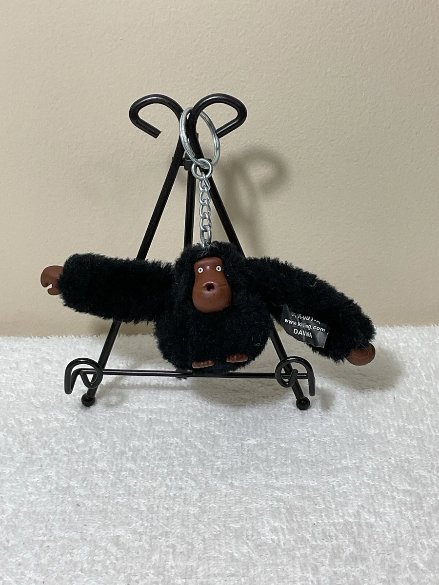 Kipling Monkey Keychain Plush Matt Dark Blue Thumb Sucking Keyring