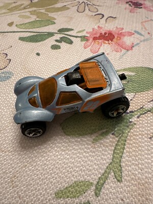 Hot Wheels 2002 Dakar Off Road  Car 1/64 Desert Race 1000 #23 Grey Orange