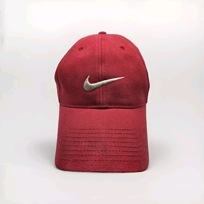 Red Nike Golf Cap Nike Golf Hat Baseball Cap Adjustable Strap Red