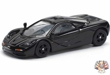 POP RACE 1/64 McLaren F1 Jet Black Die-cast Model Car