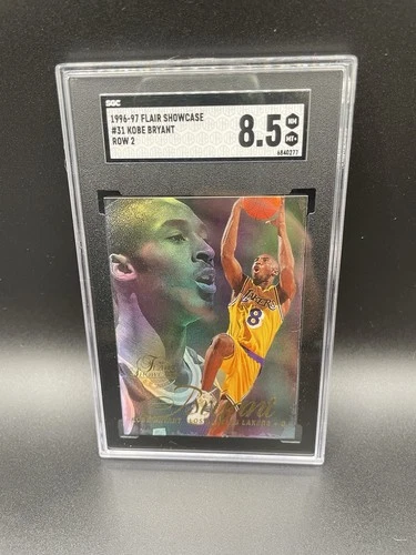 1996-97 Flair Showcase - Kobe Bryant #31 Row 2 (RC)