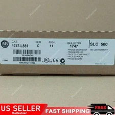 AB 1747-L551 /C SLC CPU Processor Unit Module Allen Bradley US Free Tax