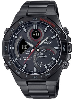 Casio ECB-950DC-1AEF Herrenuhr Kunststoff EDIFICE schwarz