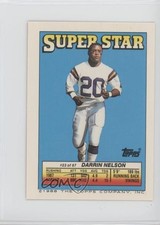 1988 Super Star Sticker Back Cards Darrin Nelson Sean Landeta Jack Trudeau 0au4