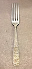 S Kirk & Son Sterling Silver REPOUSSE Dinner Fork 8" Long 2.4 oz Stieff No Mono