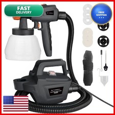 Tilswall 800w Hvlp Electric Spray Paint Gun - Dark Gray