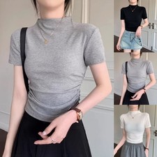 Y2k Corset Top Short Sleeve Short Length Plain Regular Length Casual Dress