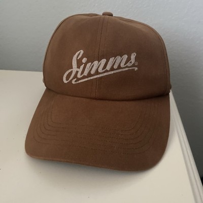 Simms Bozeman Montana Adjustable Size Hat Fishing Flyfishing Cotton