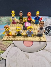 LEGO Simpsons Minifigures: Lot of 10 Characters w/some accessories