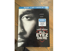 All Eyez Eyes On Me: Tupac 2Pac Shakur NEW BLU-RAY SLIPCOVER  DVD  DIGITAL HD
