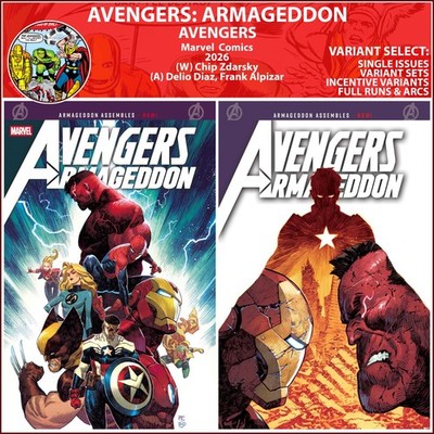 Avengers: Armageddon (2026) #1 2 Marvel Comics COVER SELECT