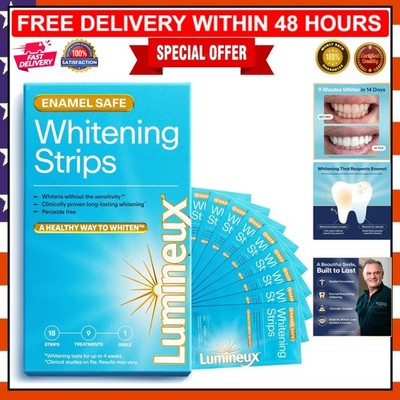 Complete Smile Care - 9 Enamel-Safe Whitening Strips with Natural Ingredients