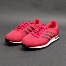 Scarpe Adidas LA Trainer rosse uomo US 9.5 EU 43 1/3 AQ6791 pari nuovo