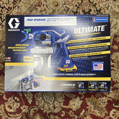 #ad Graco Ultimate Handheld Paint Sprayer 17N164 20 Volt Lithium Ion NEW $499.99