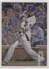 2018 Topps Stadium Club Black Foil Jon Lester #56 2x6