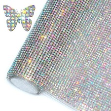 Locacrystal Bling Rhinestone Sticker Car Decoration Stickers Self-Adhesive
