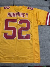 Creed Humphrey Signed Autograph Custom Jersey - Metabilia Coa-Kansas City Chiefs