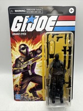 Hasbro Gi Joe Retro Collection Snake Eyes 3.75    Action Figure New Rare Exclusive