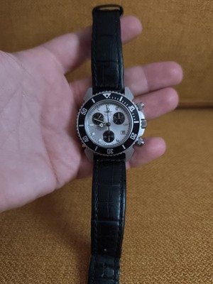 SECTOR SGE 500 SPORT GOLDEN EAGLE SWISS MADE ETA PANDA DIAL UHR