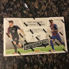 2016-17 Panini Aficionado Soccer Hobby Box Sealed