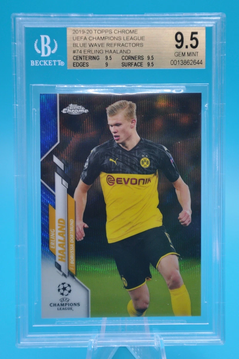 2019-20 Topps Chrome UCL Erling Haaland #74 for sale | eBay