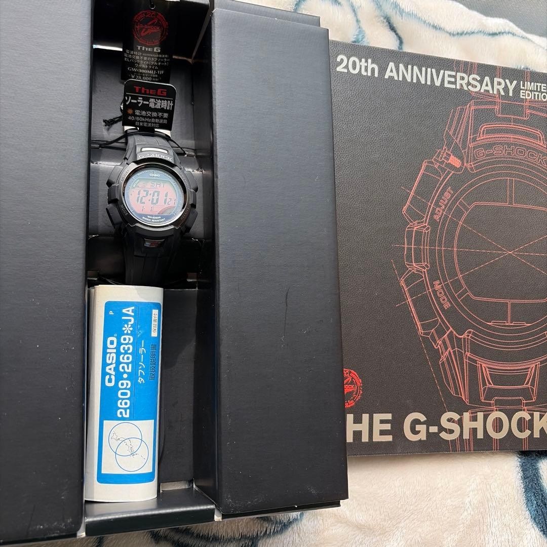 時計 CASIO G-SHOCK GW-300MLJ 20th ANNIVERSARY CASIO G-SHOCK GW-300MLJ-1JF 20th Anniversary Limited Digital Watch
