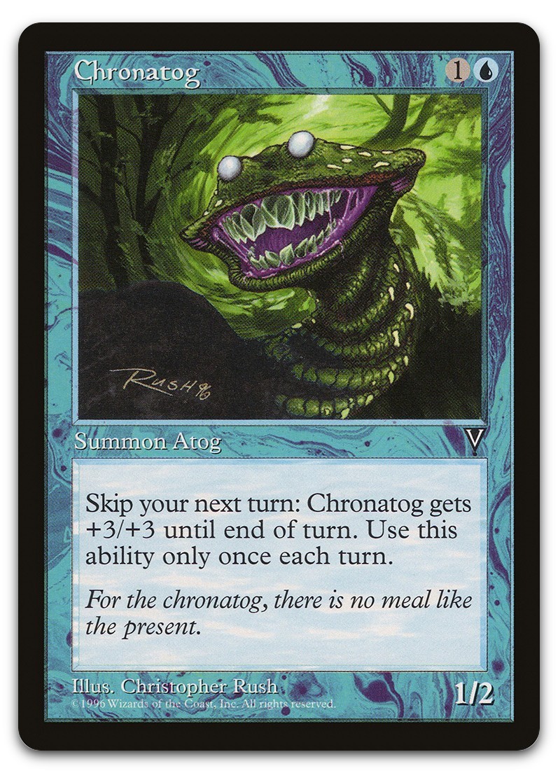 Chronatog (LP) Visions VIS Magic MTG