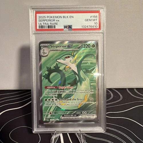 Serperior Ex - 156/086 Black Bolt PSA 10