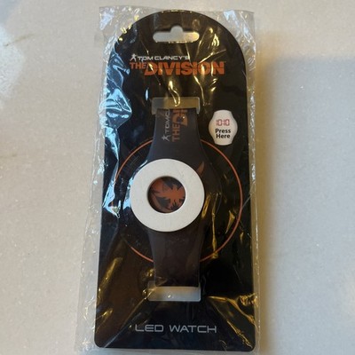 RARE OFFICIAL Ubisoft Tom Clancy's The Division Accutime LED Light Up Watch New