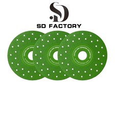 3 Pcs Diamond Saw Blades 100mm/4 Vacuum Brazed Ultra-Thin Multi-Pore Abrasive