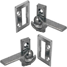 Sliding Window Cam Lock Pair Zinc Cast Metal Left Right Secure F2613 Fitment New
