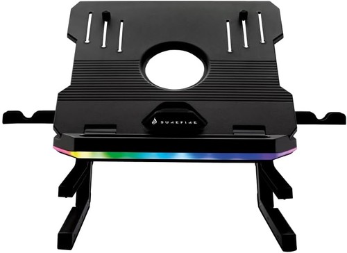 Surefire Portus X2 Gaming Laptop Stand, 360° Notebook Stand Height Adjustable wi - 第 3/3 張圖片
