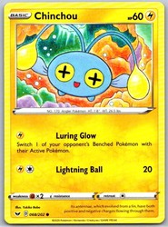 Chinchou 068/202 Sword & Shield Base Set Common