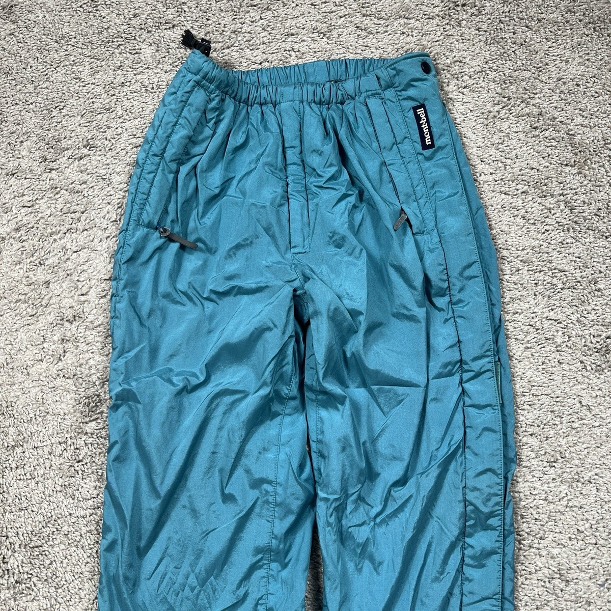 Mont-Bell Mountaineering Retro Ski Snow Gore-Tex Pants Size Medium