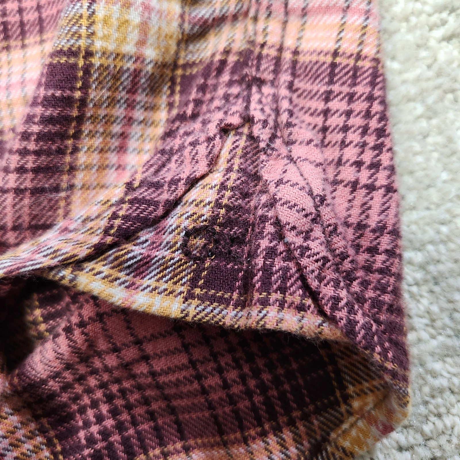 Outerknown Shirt Men Large Transitional Flannel P… - image 7