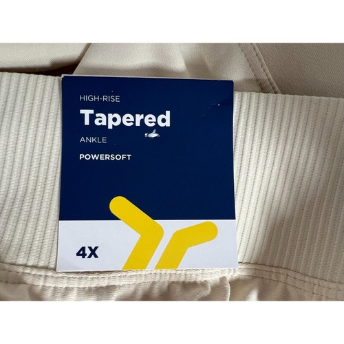 NEU Old Navy Powersoft hoch geschnittene spitz zulaufende Knöchelhose Damengröße 4X Go Dry - Bild 6 von 11